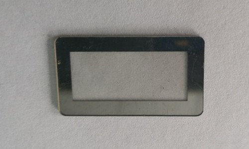 橫向拍攝對講機(jī)亞克力鏡片視窗